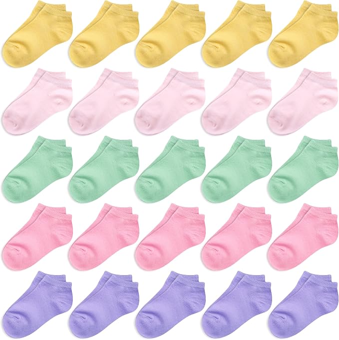 Duufin Toddler Socks 25 Pairs Ankle Socks by Duufin
