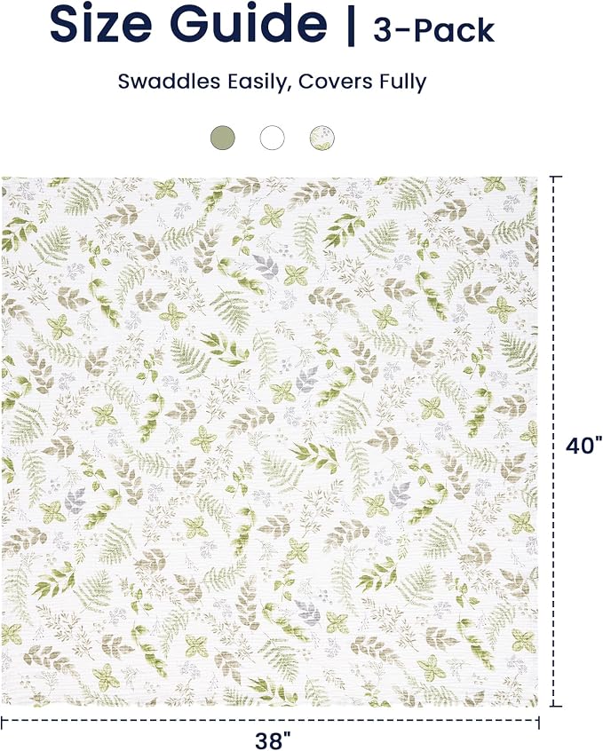 EXQ Home Muslin Swaddle Blankets - Image 6