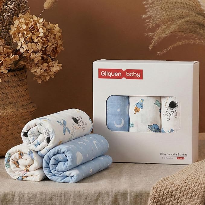 GLLQUEN BABY Swaddles for Newborns 0-3 Months, Adjustable & Easy Fastener | - Image 7