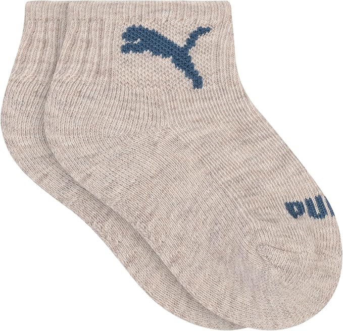 PUMA Unisex Baby 6-pack Infant Anklet Socks, Extra Cushion & Comfort-toe - Image 6