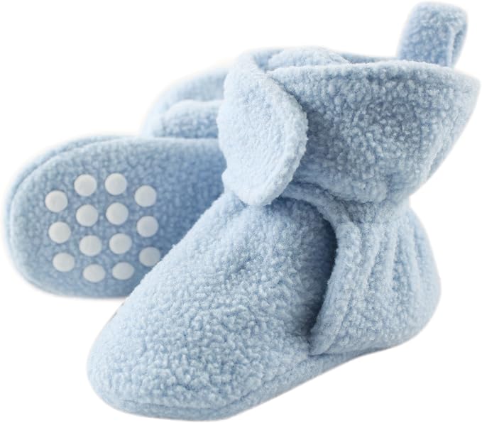 Luvable Friends Unisex Baby Cozy Fleece Booties by Luvable+Friends
