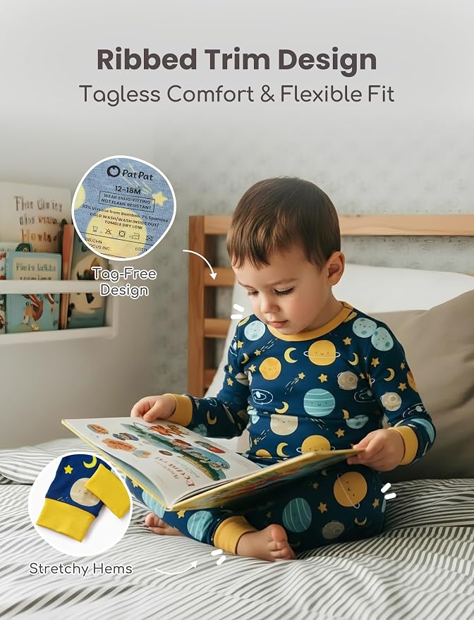 PATPAT Bamboo Viscose Pajama Sets - Image 3