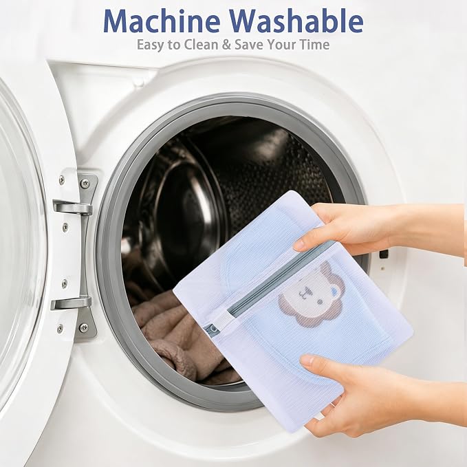6 Pack Baby Bibs for Drooling and Teething Soft Cotton Absorbent - Image 8