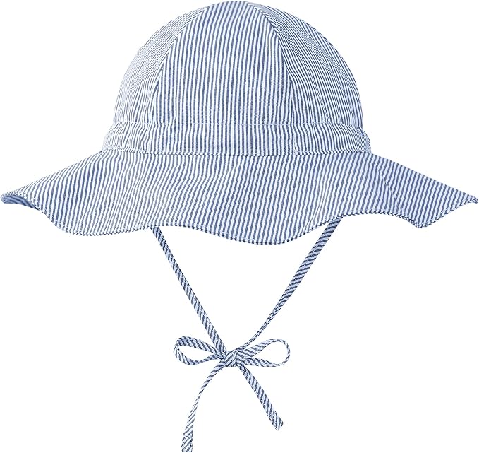 Zando UPF 50+ Baby Sun Hat for Baby Girl Boy 0-4T by ZANDO