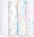 aden + anais Boutique Organic Swaddle Blanket 4-Pack – 100% Organic Cotton by adenanais