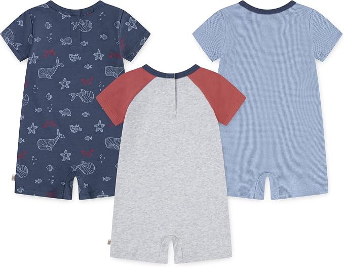 HUGGIES Baby Multi-pack Short Sleeve Romper - Image 2