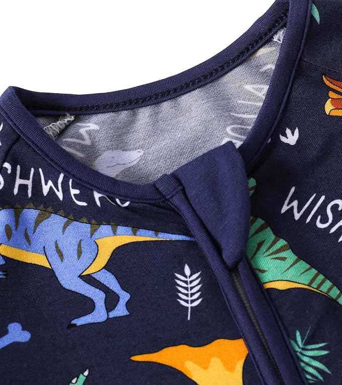 Baby Viscose of Bamboo Convertible Footie Pajamas - Image 4