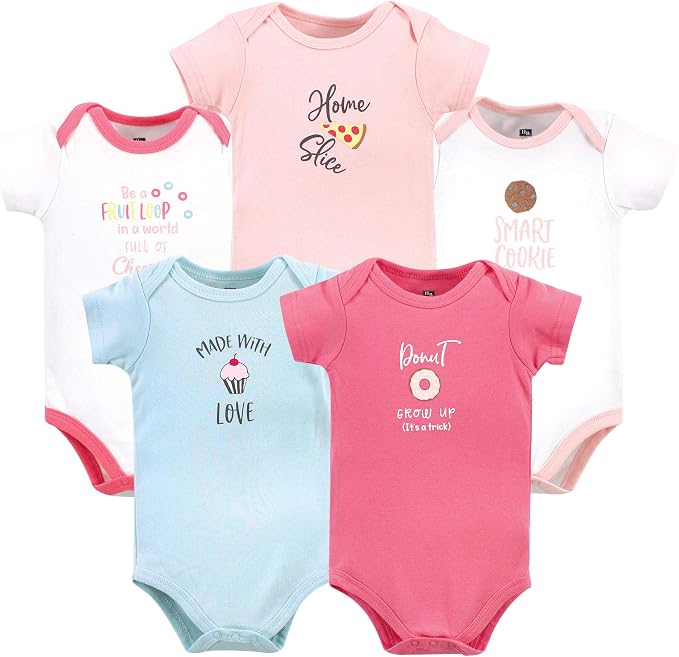 Hudson Baby Unisex Baby Cotton Bodysuits by HudsonBaby