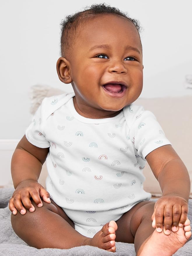 Simple Joys by Carter's Unisex Babies' Short-Sleeve Bodysuit - Image 5