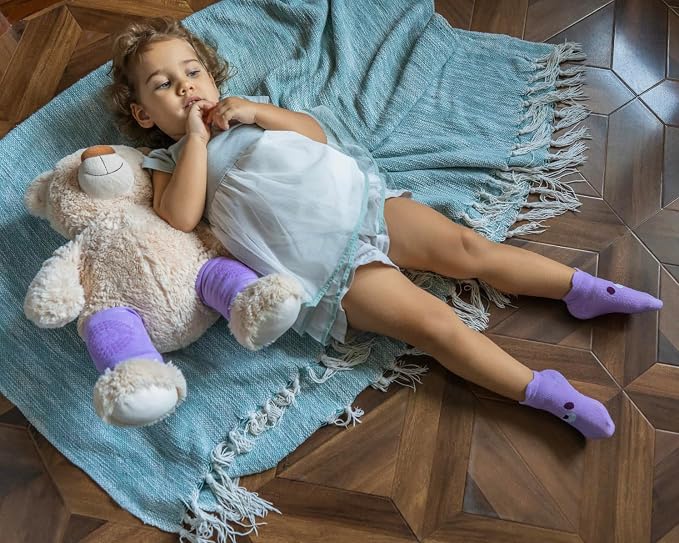 Simply Kids Anti-Slip Baby Knee Pads and Socks Set - Image 8