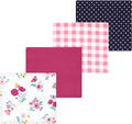 Luvable Friends Little Treasure Flannel Receiving Blankets 4pk by Luvable+Friends