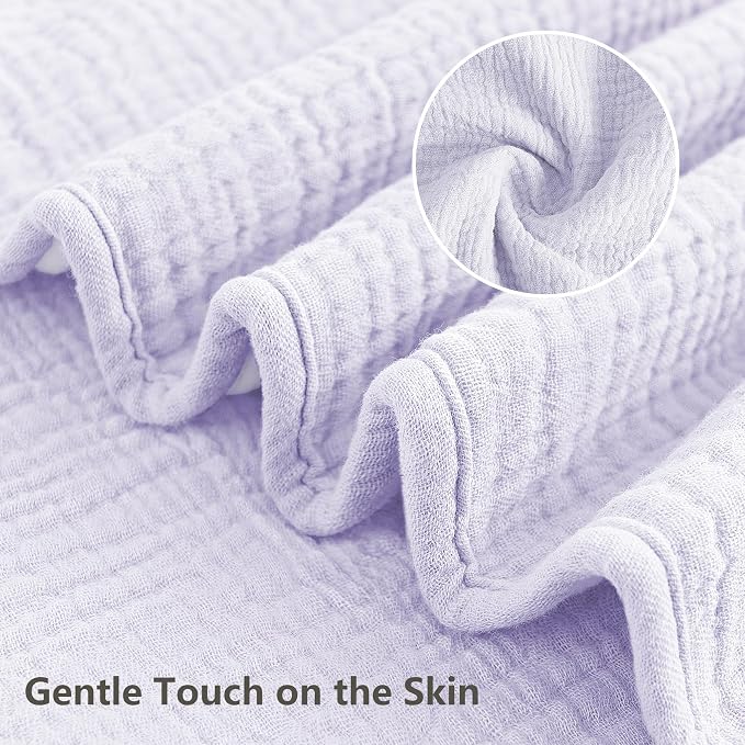 Susurration Muslin Burp Cloths, Soft Baby Burping Cloths - Image 4