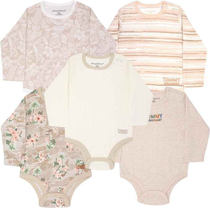 Tommy Bahama Baby 5-Piece Onesie Set by TommyBahama
