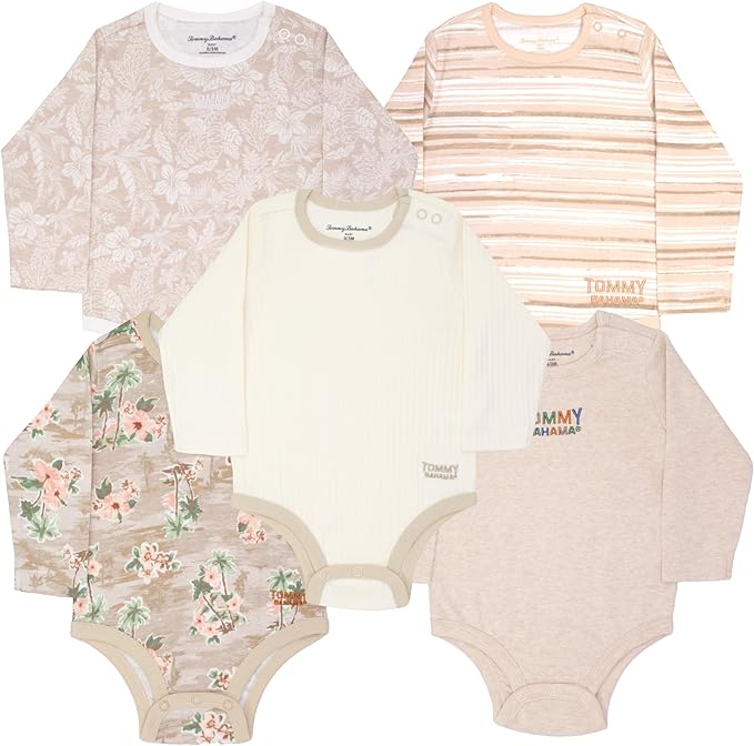Tommy Bahama Baby 5-Piece Onesie Set by TommyBahama