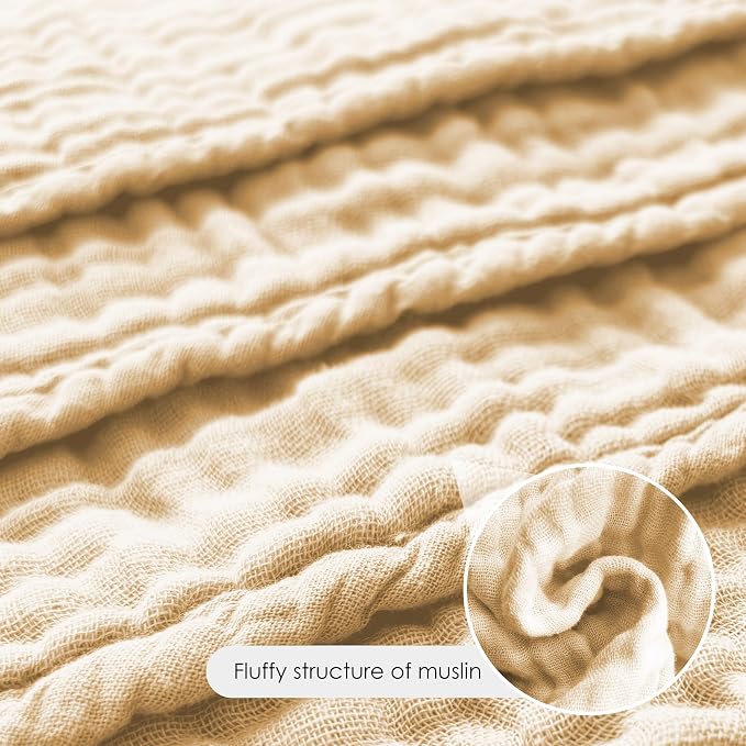 12 Pack Muslin Burp Cloths - Image 5