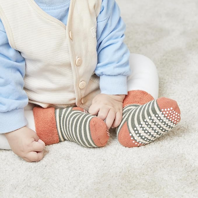 VWU Baby Toddler Kids Cotton Socks - Image 7