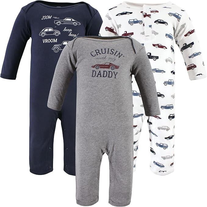 Hudson Baby unisex-child Cotton Coveralls by HudsonBaby