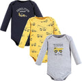 Hudson Baby Baby Girls' Cotton Long-sleeve Bodysuits 3-pack by HudsonBaby