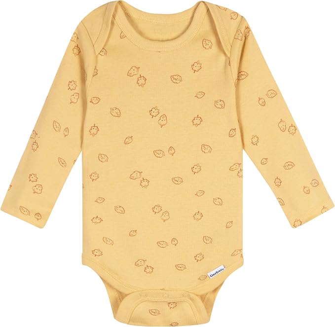 Gerber Baby 6 Pack Long-sleeve Onesies Bodysuit - Image 4