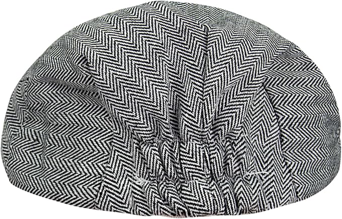 A&J DESIGN Baby Boys Newsboy Cap Toddler Kids Tweed Vintage Flat Hat - Image 2