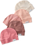 Charlie 5-Pack Caps 100% Organic Cotton Beanie Hats | GOTS certified Organic by Butterblu