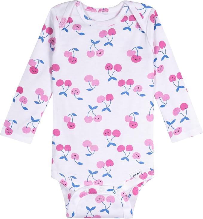 Onesies Brand Baby Boys & Girls 6-Pack Long Sleeve Bodysuits - Image 3