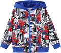 Marvel Zipper Hoodie Spiderman Hood Sweatshirt Hulk Cardigan Boy Girl 2-12Y | by Marvel