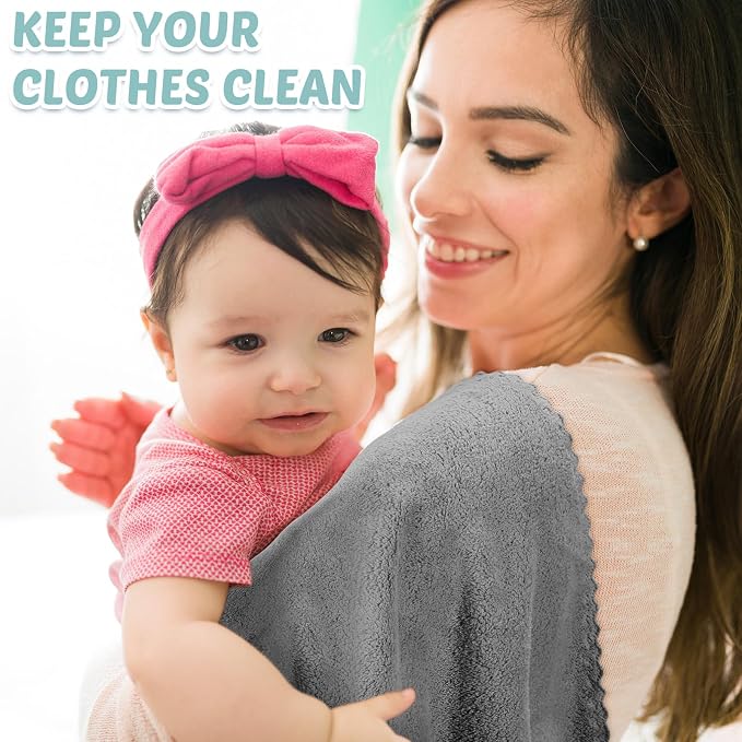 Newwiee 50 Pack Baby Burp Cloths 20"x10" - Image 4