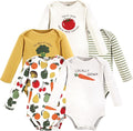 Touched by Nature Unisex Baby Organic Cotton Long-Sleeve Bodysuits by TouchedbyNature