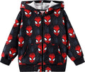 Marvel Zipper Hoodie Spiderman Hood Sweatshirt Hulk Cardigan Boy Girl 2-12Y | by Marvel