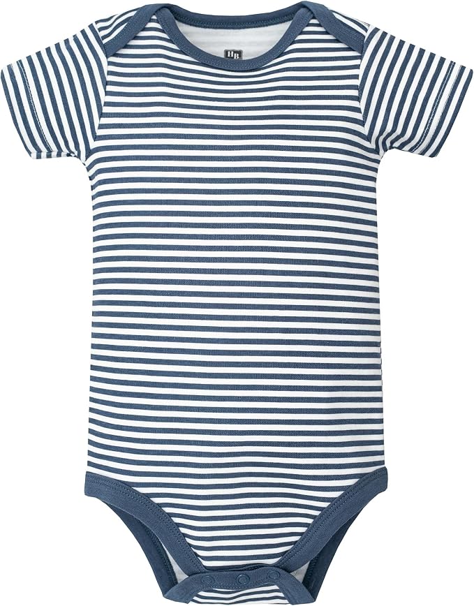 Hudson Baby Infant Boys Cotton Bodysuits 5-Pack - Image 6