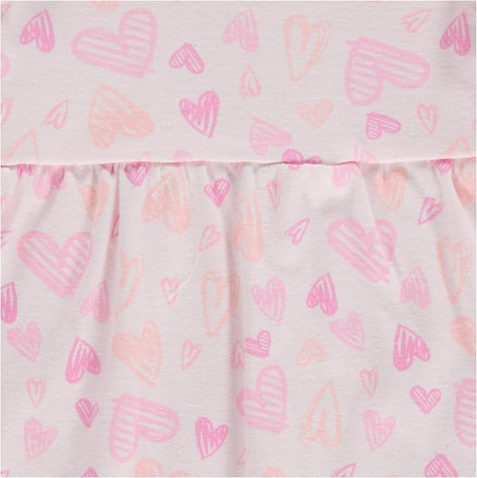 Cudlie 2-Pack Baby Girl Rompers – Soft Cotton, Everyday Comfort - Image 4
