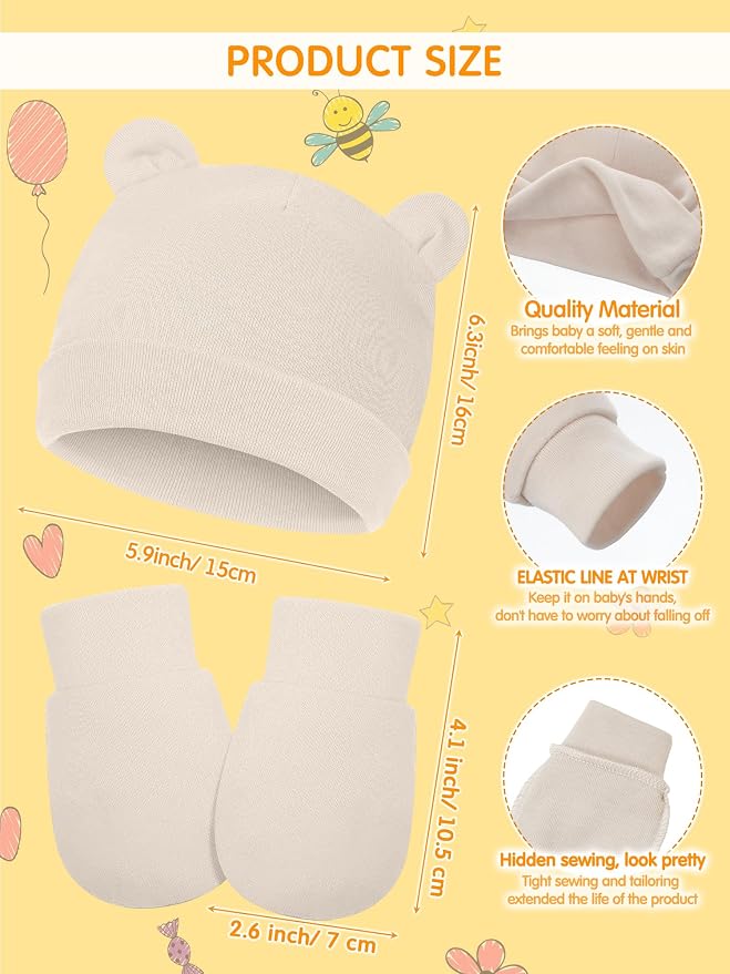 Geyoga 12 Pcs Baby Hat - Image 3
