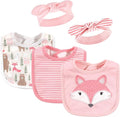 Hudson Baby Unisex Baby Cotton Bib and Headband Set by HudsonBaby