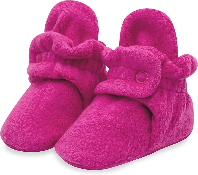 Zutano Baby Boys' Cozie Fleece Baby Booties by Zutano
