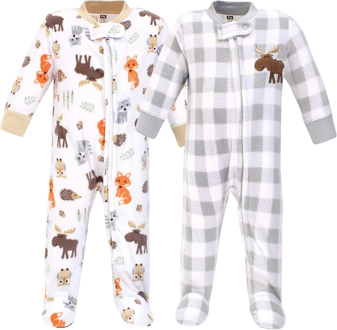Hudson Baby Unisex Baby Fleece Sleep and Play by HudsonBaby