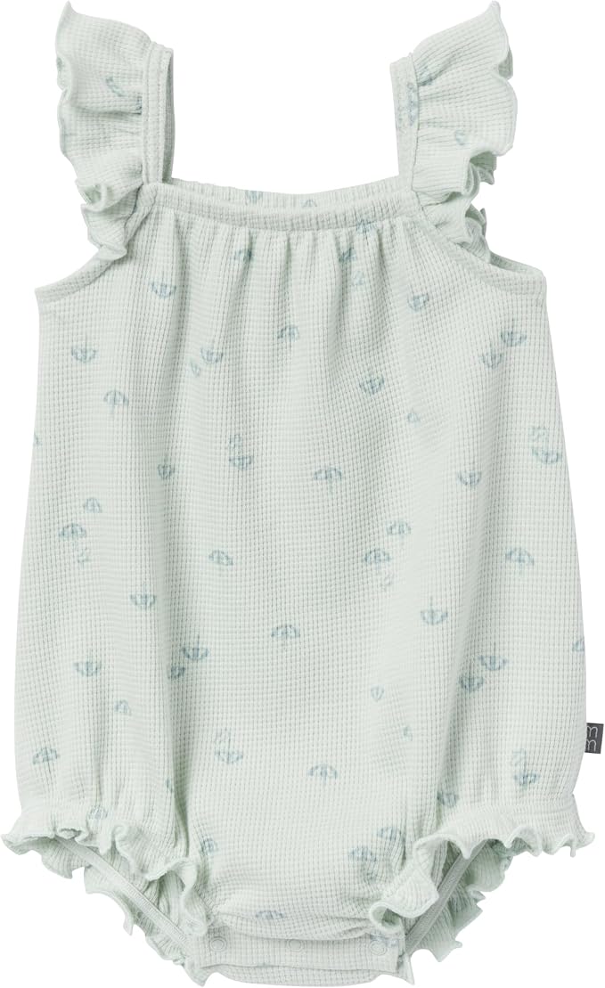 Modern Moments by Gerber Baby Girls' Mini Flutter Sleeve Bubble Romper by ModernMomentsbyGerber