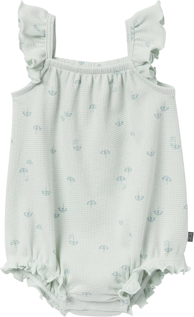 Modern Moments by Gerber Baby Girls' Mini Flutter Sleeve Bubble Romper by ModernMomentsbyGerber