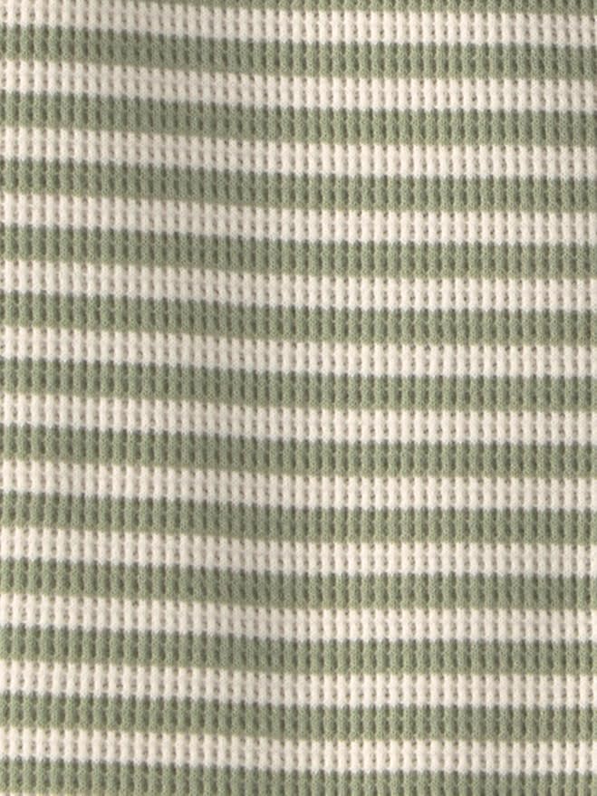 little planet by carter's Unisex Baby Waffle Knit Button-Front Jumpsuit made - Image 3