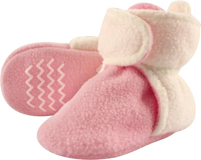 Hudson Baby Unisex-Baby Cozy Fleece BootiesSlipper Sock by HudsonBaby