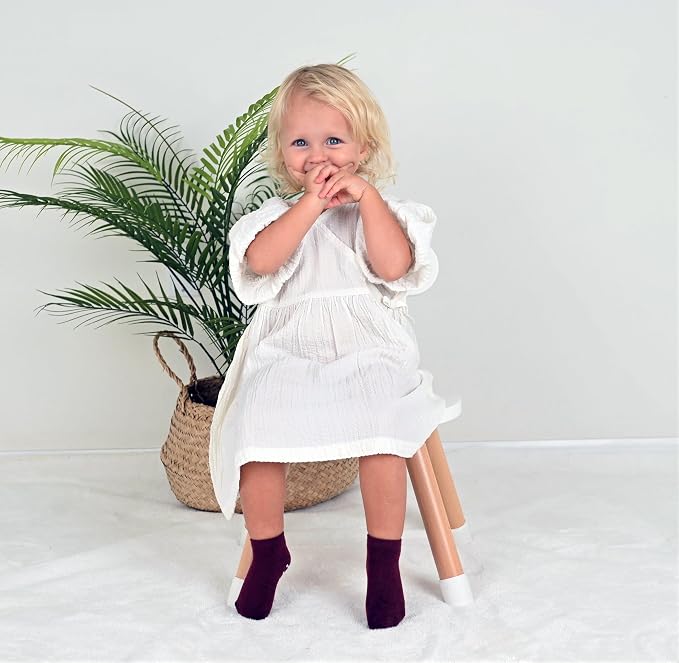 Baby Non-Slip Ankle Socks 12 Pack Soft Cotton - Image 4