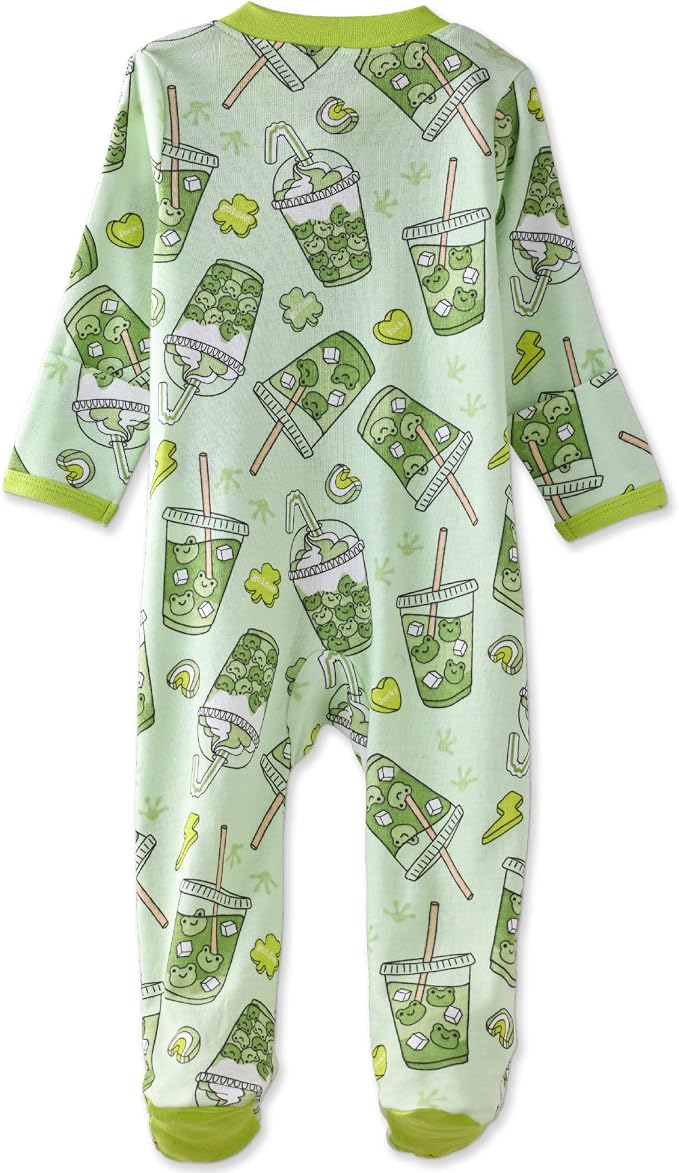 Butterblu Scout Sleep & Play 100% Organic Cotton Footed Zip Front PJs | GOTS - Image 3