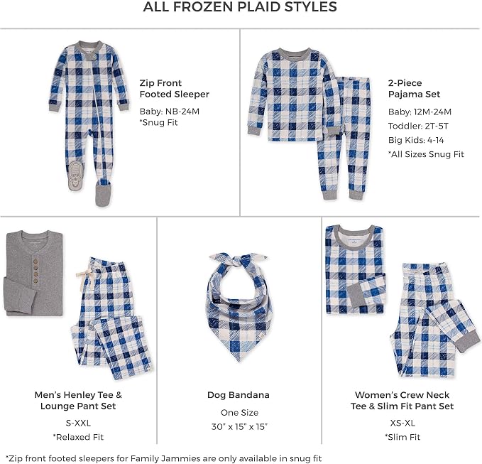 Burt's Bees Baby Matching Family Jammies, Organic Cotton, Holiday Pajamas - Image 2