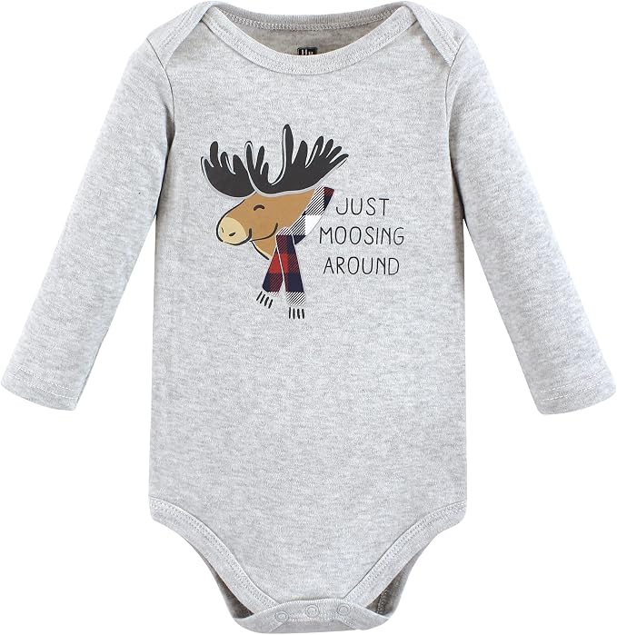 Hudson Baby Unisex Baby Cotton Bodysuits - Image 3