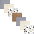 Hudson Baby Unisex Baby Cotton Flannel Receiving Blankets Bundle, Handsome Dogs by HudsonBaby