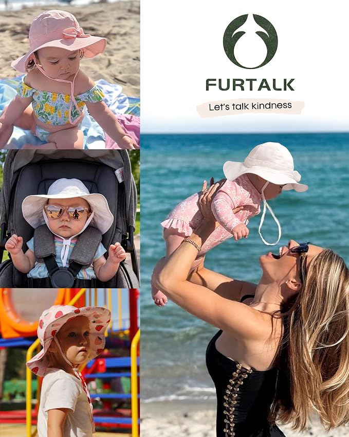 FURTALK Baby Sun Hat Toddler Beach Hats - Image 6