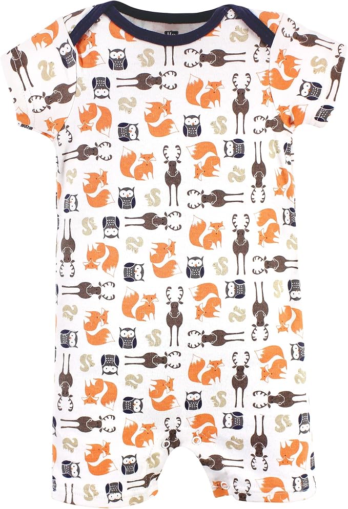Hudson Baby Unisex Cotton Rompers - Image 3