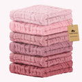 Cuddle Campus Baby Washcloths 6 Packs, Muslin Washcloths Baby, Cotton Burp by CuddleCampus
