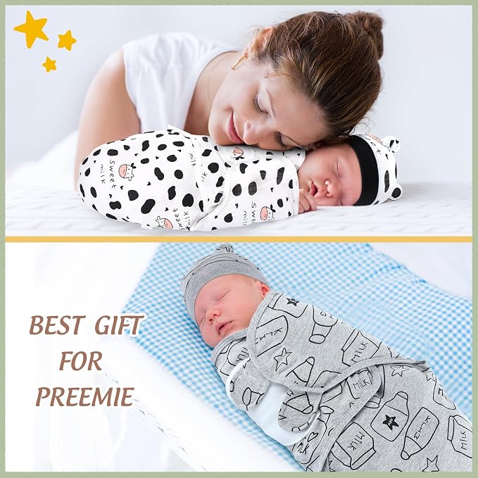 Buryeah 4 Pack Swaddle Blanket Wrap - Image 6