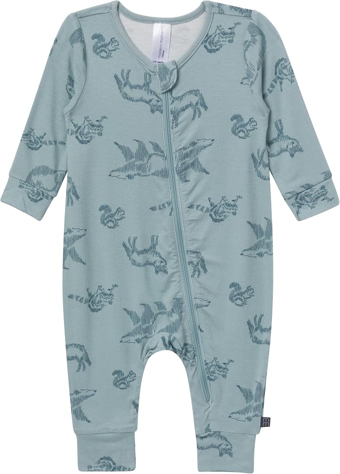 MODERNMOMENTS Baby Viscose 2-pack Footless Coveralls - Image 2